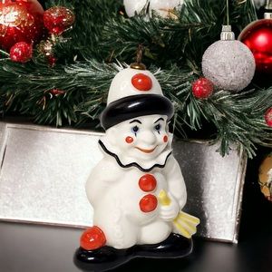 Vintage Goebel Clown Christmas Ornament 1983 Sixth Edition with Original box